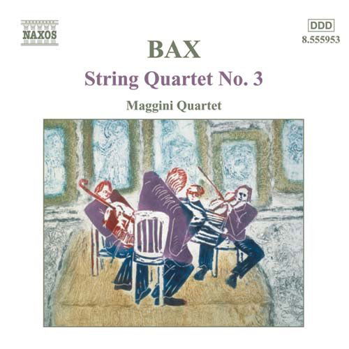 Bax / String Quartet No 3 - Maggini Quartet - Musikk - NAXOS - 0747313595327 - 2. desember 2002