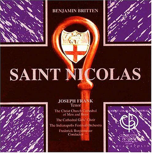 St Nicholas - Britten - Muziek - Four Winds - 0754612302327 - 12 oktober 2004