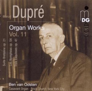 Dupreorgan Works Vol 11 - Ben Van Oosten - Muzyka - MDG - 0760623129327 - 9 września 2013