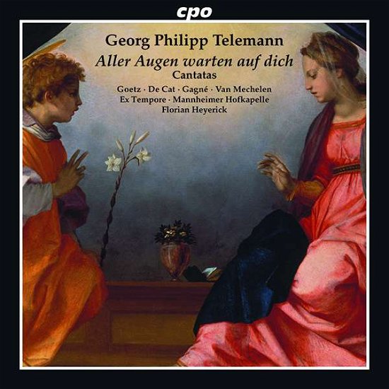 Cover for Telemann / Goetz · Telemann / Aller Augen Wart (CD) (2018)