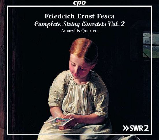 Cover for Fesca / Amaryllis Quartett · String Quartets 2 (CD) (2021)
