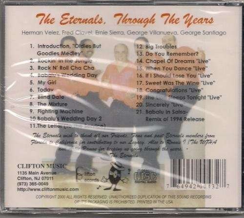 Cover for Eternals · Through the Years (CD) (2013)