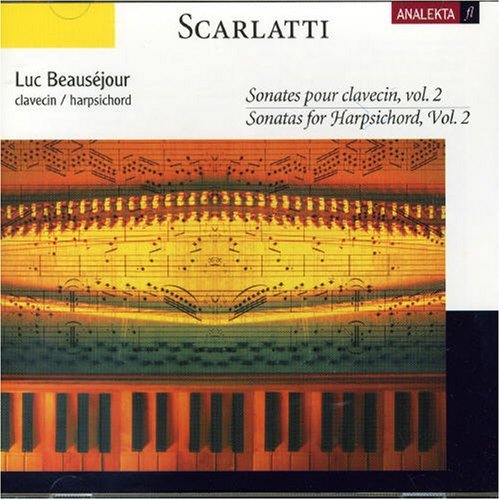 Sonates Pour Clavecin 2 - Scarlatti / Beausejour - Musiikki - Analekta - 0774204316327 - tiistai 20. toukokuuta 2003
