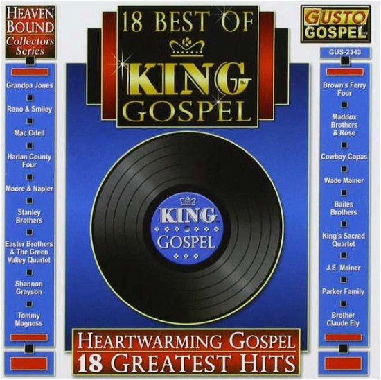 Cover for 18 Best of King Bluegrass / Var (CD) (2014)
