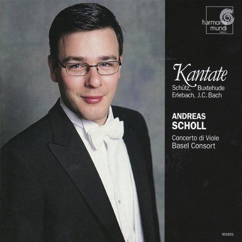 Kantaten - Andreas Scholl - Musiikki - HARMONIA MUNDI - 0794881441327 - torstai 13. toukokuuta 1999