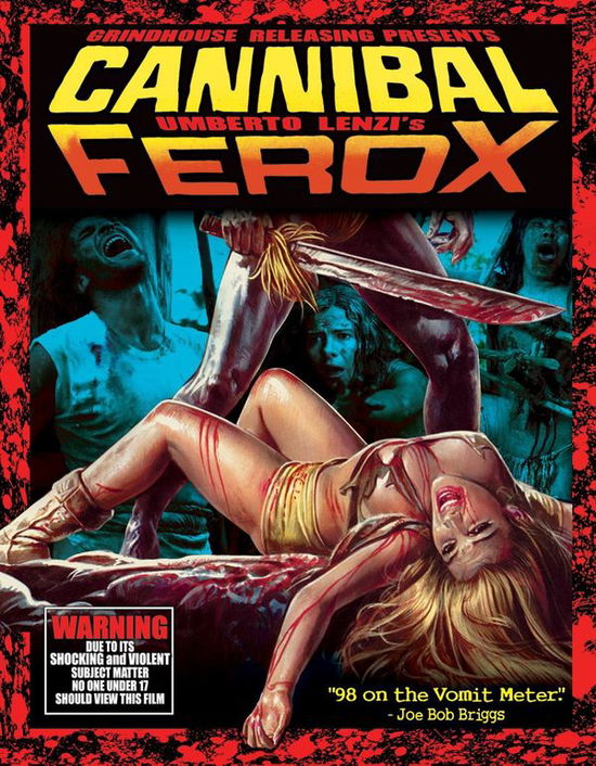 Cover for Dbc · Cannibal Ferox [director's Cut 3-disc Deluxe Edition} (Blu-ray/DVD/CD) [Deluxe edition] (2015)