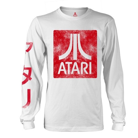 Cover for Atari · Box Logo White (Trøje) [size M] [White edition] (2017)