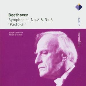 Beethoven-Symphonies No.2 & No.6 Pastoral - Yehudi Menuhin - Musik - WARNER CLASSICS - 0825646045327 - 13. oktober 2003