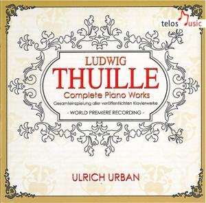 Cover for Thuille / Ulrich Urban · Complete Piano Works (CD) (2012)