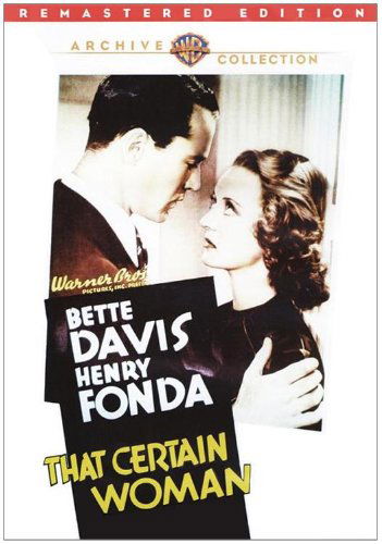 Cover for That Certain Woman (DVD) (2010)