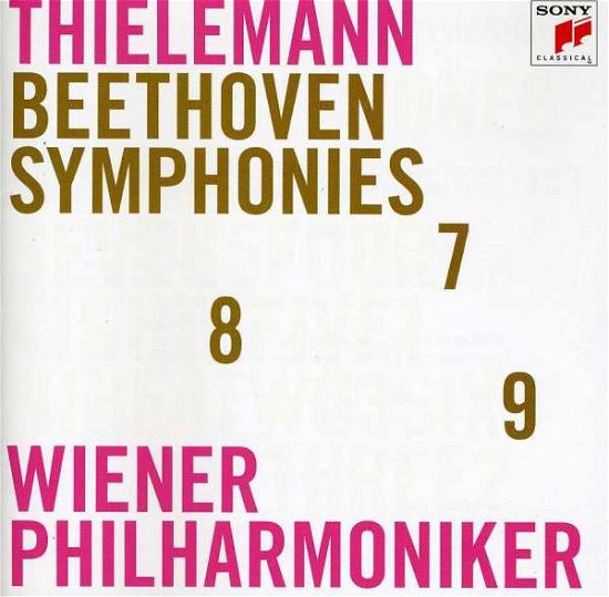 Cover for Beethoven / Thielemann / Vienna Phil Orch · Beethoven: Sym Nos 7 - 9 (CD) (2012)