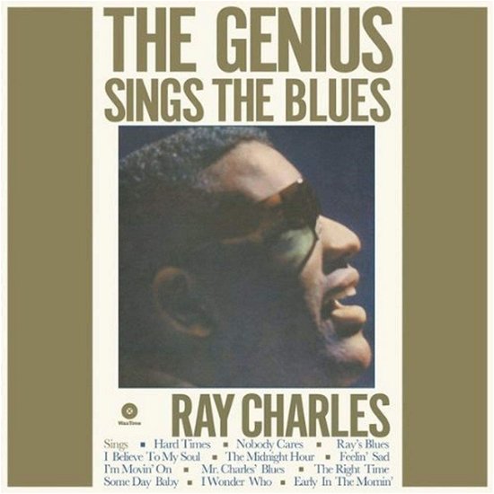 Cover for Ray Charles · The Genius Sings The Blues (Green Vinyl) (LP) (2021)