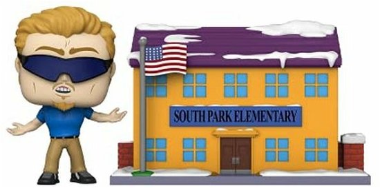 South Park Elementary With Pc Principal (Vinyl Figure 24) - South Park: Funko Pop! Town - Merchandise - Funko - 0889698516327 - 27. oktober 2021