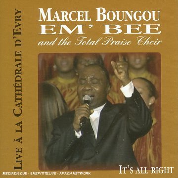 Cover for Marcel Boungou · Recorded Live - Cathedral (CD) (1990)