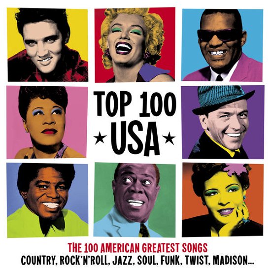 Top 100 Usa-v/a - Top 100 USA - Musik - BANG - 3596973226327 - 24. April 2018