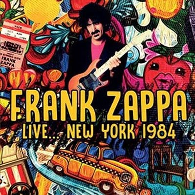 Cover for Frank Zappa · Live... New York 1984 (CD) (2022)
