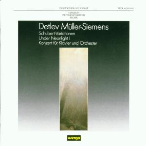 Cover for Muller-siemens: Schubert-variationen / Various (CD) (1988)