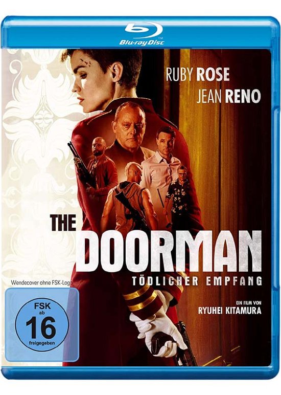 Cover for Rose,ruby / Reno,jean / Hennie,aksel/+ · The Doorman-tödlicher Empfang (Blu-ray) (2020)