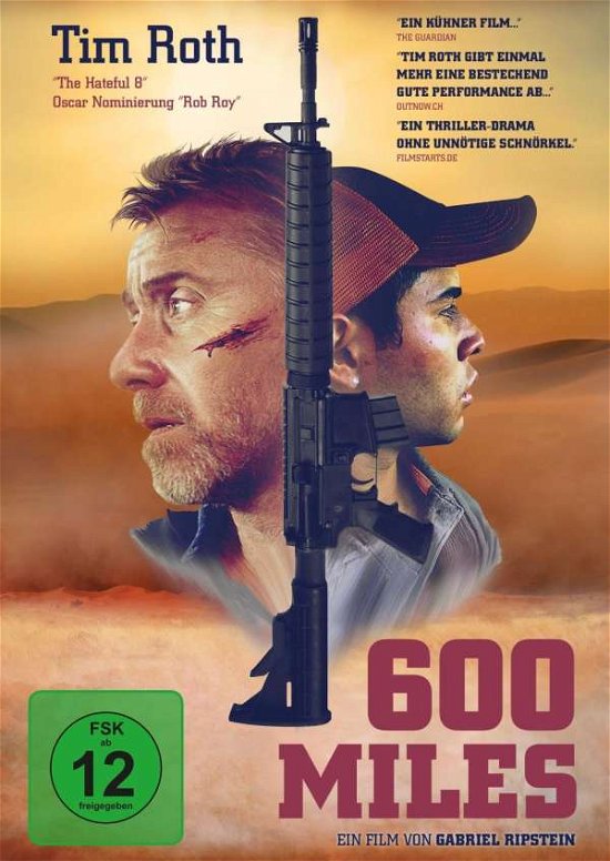 Cover for Tim Roth · 600 Miles (DVD) (2016)