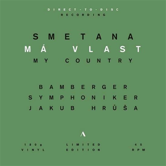 Cover for Hrusa,Jakub / Bamberger Symphoniker · * Má vlast - Mein Vaterland (LP) [Limited edition] (2020)