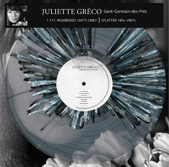 Cover for Juliette Greco · Saint-germain-des-prés (Splatter Vinyl) (LP) (2021)