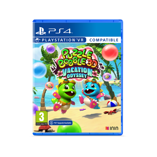 Cover for Inin United Games Entertainment · Ps4 Puzzle Bobble 3d: Vacation Odyssey (psvr Compatible) (GAME)