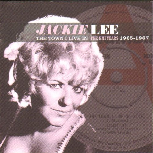 Cover for Jackie Lee · Town I Live in (CD) (2009)