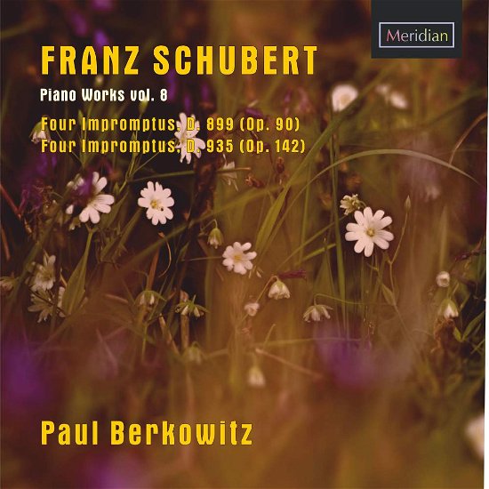 Piano Works Vol.8: Four Impromptus - F. Schubert - Musikk - MERIDIAN - 5015959464327 - 1. mars 2018