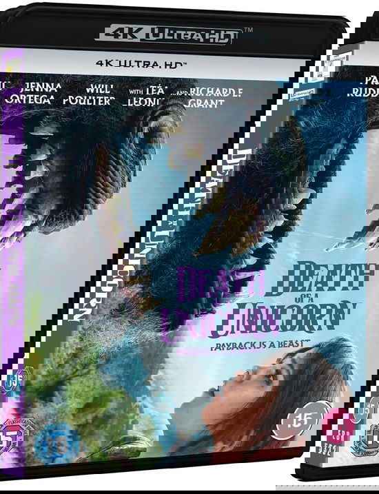 Cover for Death Of A Unicorn (4K Ultra HD) (2025)
