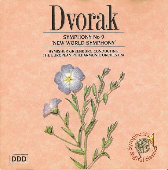 Cover for Dvorak · SYMPHONY No 9\from the new world (CD)
