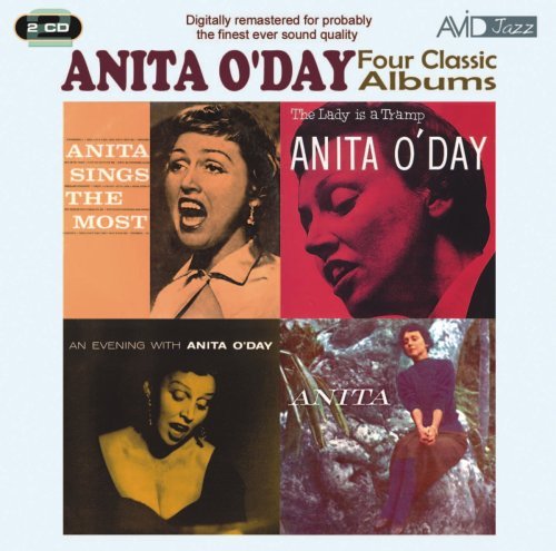 Cover for Anita Oday · Four Classic Albums (Anita Sings The Most / The Lady Is A Tramp / An Evening With Anita Oday / Anita) (CD) (2008)
