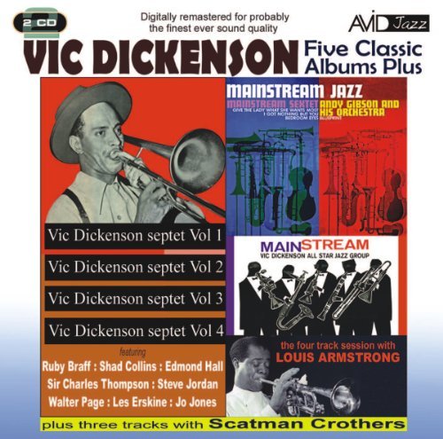 Cover for Vic Dickenson · Septet 1 &amp; 2 &amp; 3 &amp; 4 / Mainstream Jazz (CD) (2012)