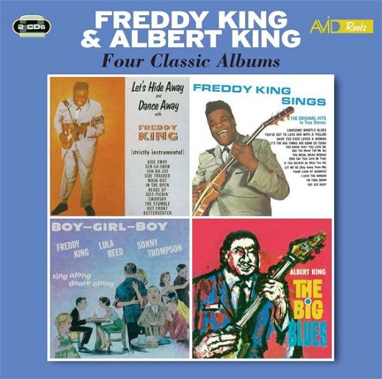 Four Classic Albums - Freddy King / Albert King - Muziek - AVID - 5022810716327 - 3 februari 2017