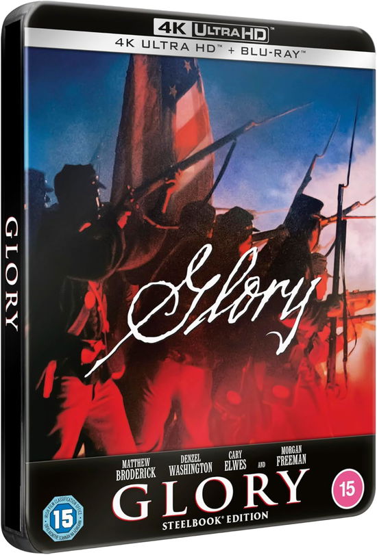 Cover for Edward Zwick · Glory (35th Anniversary Edition) (Steelbook) (Blu-ray) (2024)