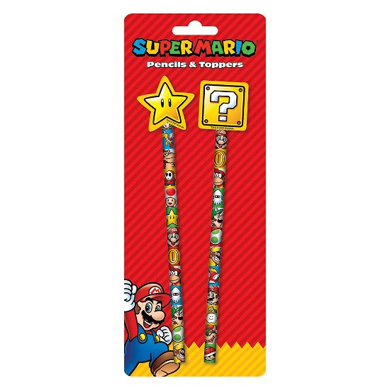 Super Mario Schreibset 2-teilig - Pyramid International - Merchandise -  - 5051265734327 - 10. oktober 2023