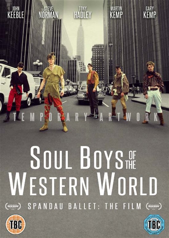 Cover for Spandau Ballet the Film: Soul · Spandau Ballet - Soul Boys Of The Western World (DVD) (2014)