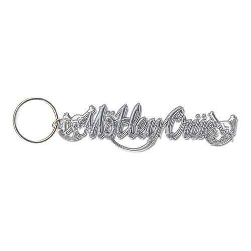 Motley Crue Keychain: Skull Logo (Die-cast Relief) - Mötley Crüe - Merchandise - Unlicensed - 5055295302327 - 21 oktober 2014