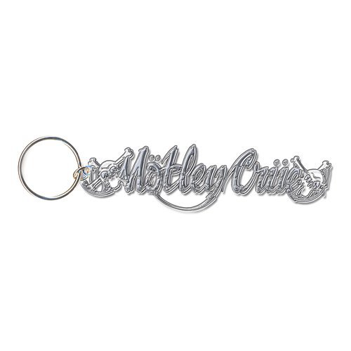 Motley Crue Keychain: Skull Logo (Die-cast Relief) - Mötley Crüe - Merchandise - Unlicensed - 5055295302327 - 21. oktober 2014