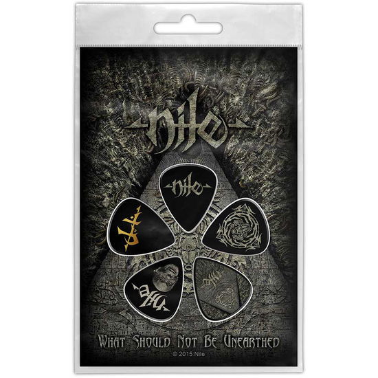 Cover for Nile · Nile Plectrum Pack: What Should Not Be Unearthed (MERCH) (2024)