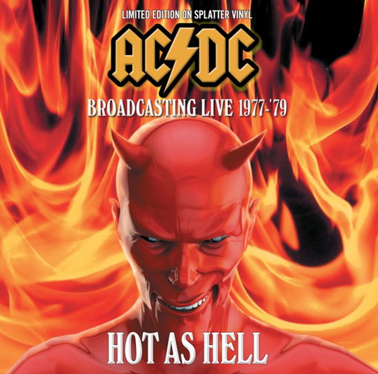 Cover for AC/DC · Hot As Hell (Splatter Vinyl) (LP) (2025)