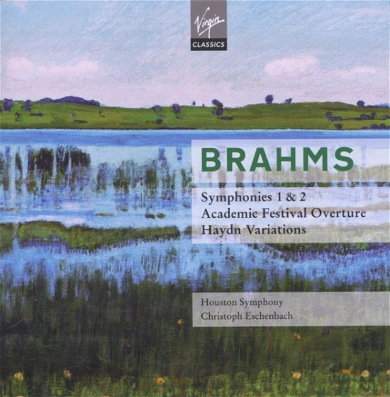 Cover for Christoph Eschenbach / Houston Symphony · Brahms: Symphonies 1 &amp; 2 - Haydn Variations (CD) (2009)