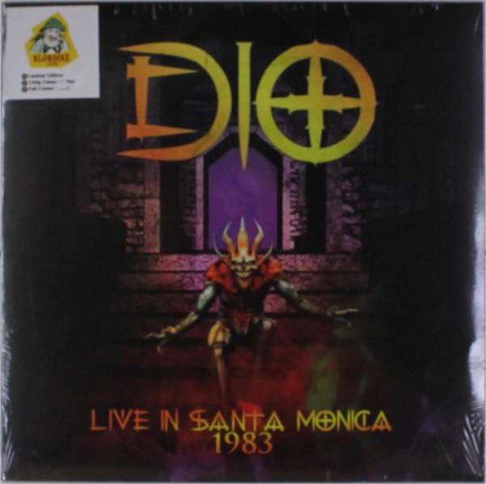 Cover for Dio · LIVE IN SANTA MONICA 1983 (RED VINYL 180g IN SLEEVE WITH INSERT) (LP) (2017)