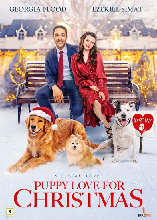 Cover for Puppy Love for Christmas (DVD) (2022)