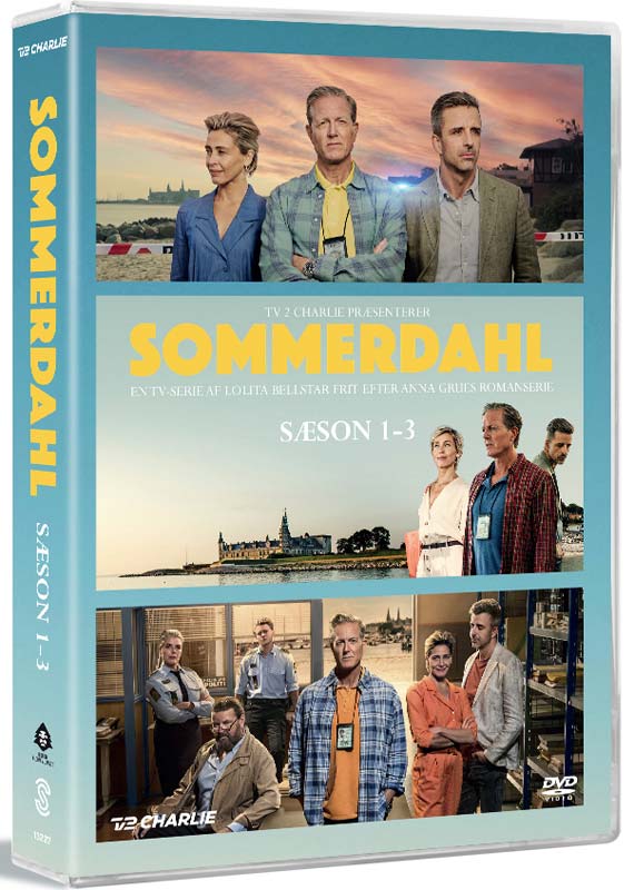 Sommerdahl · Sommerdahl Sæson 1-3 (DVD) (2022)