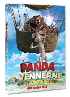 Cover for Panda &amp; Ystävät - Villi (DVD) (2023)