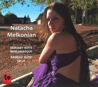 Cover for Natacha Melkonian · Debussy: Suite Bergamesque - Rameau (CD) (2021)