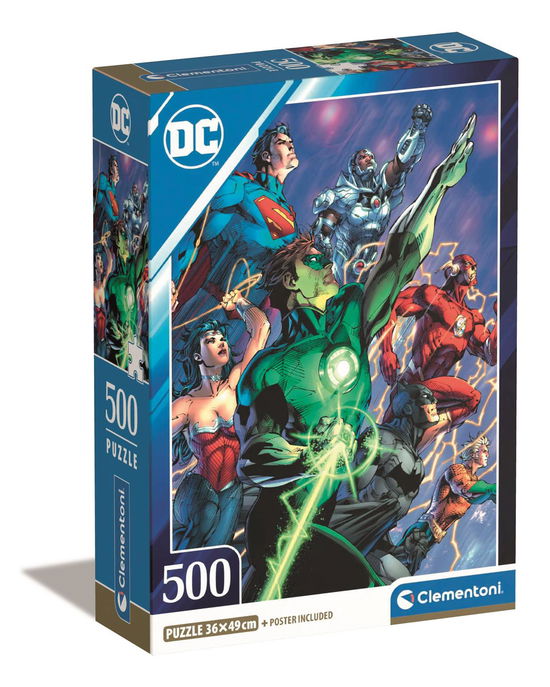 Cover for Dc · Puslespil HQC DC Comics, 500 brikker (Puslespil) (2023)