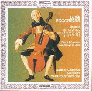 Cover for Boccherini / Frontalini,silvano · Sinfonia in Re Magg Op 42 G 520 (CD) (1994)