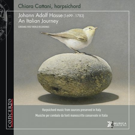 Cover for Chiara Cattani · Johann Adolf Hasse: Italian Journey (CD) (2019)