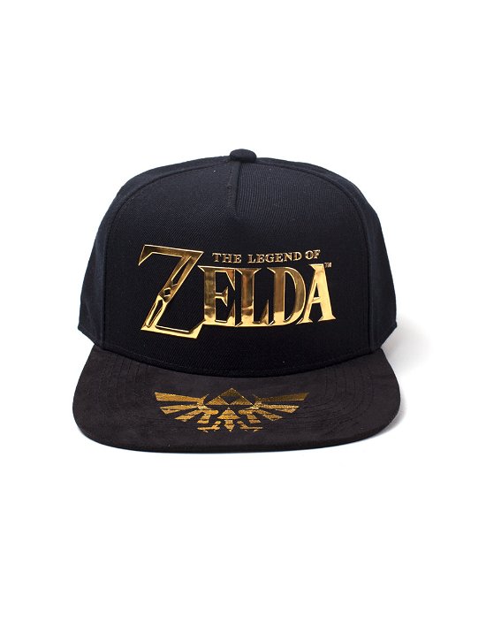 The Legend of Zelda Logo Snapback Cap - Difuzed - Merchandise -  - 8718526100327 - November 11, 2019
